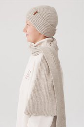 Gorro HARRY – 100% lana merino – beige [B2B]