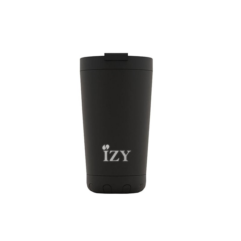 IZY - Originalt isoleret krus - mat sort - 350ml