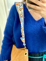 Sac Seau VELOURS CÔTELÉ ARANCIO