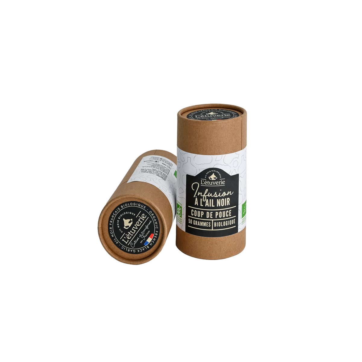 Organic black garlic infusion "coup de pouce"