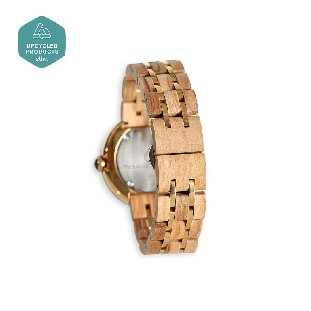 The Teak - Handmade Vegan Wood Watch