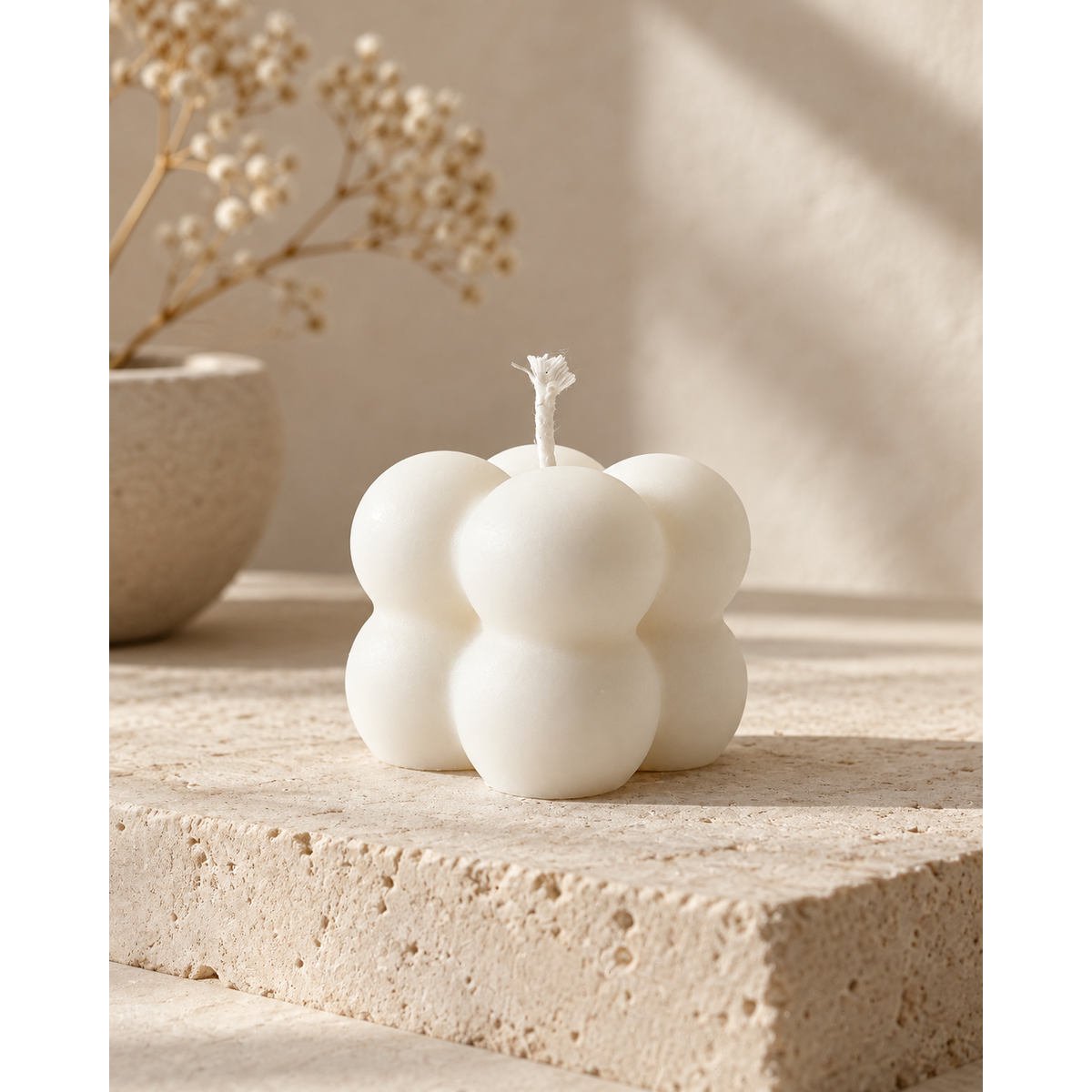 Bubble candle (small) | rapeseed wax