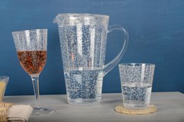 Acrylic bubble pitcher