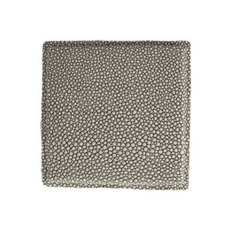 Glasuntersetzer 6-er Set Rochen Kunstleder grau Untersetzer