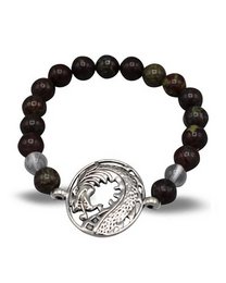 Bracelet Dragon bloodstone (8mm)
