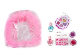 Children's Makeup Set with Transparent Backpack