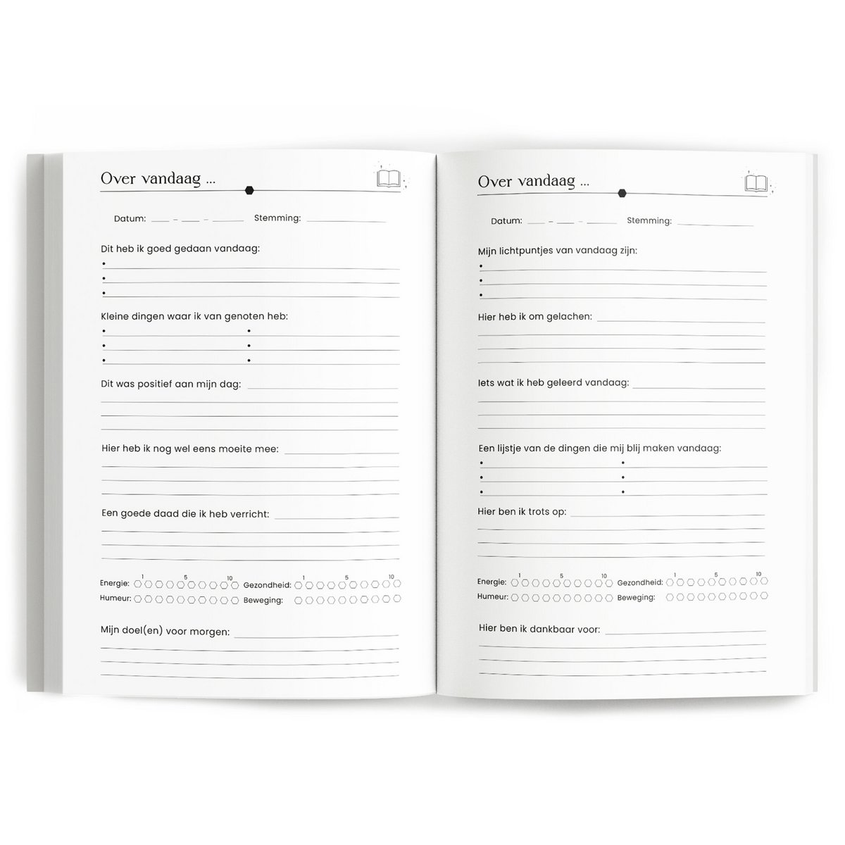 Fyllbooks chwila dziennie dziennik - Olive Green