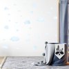 Muursticker | Wolken Blauw