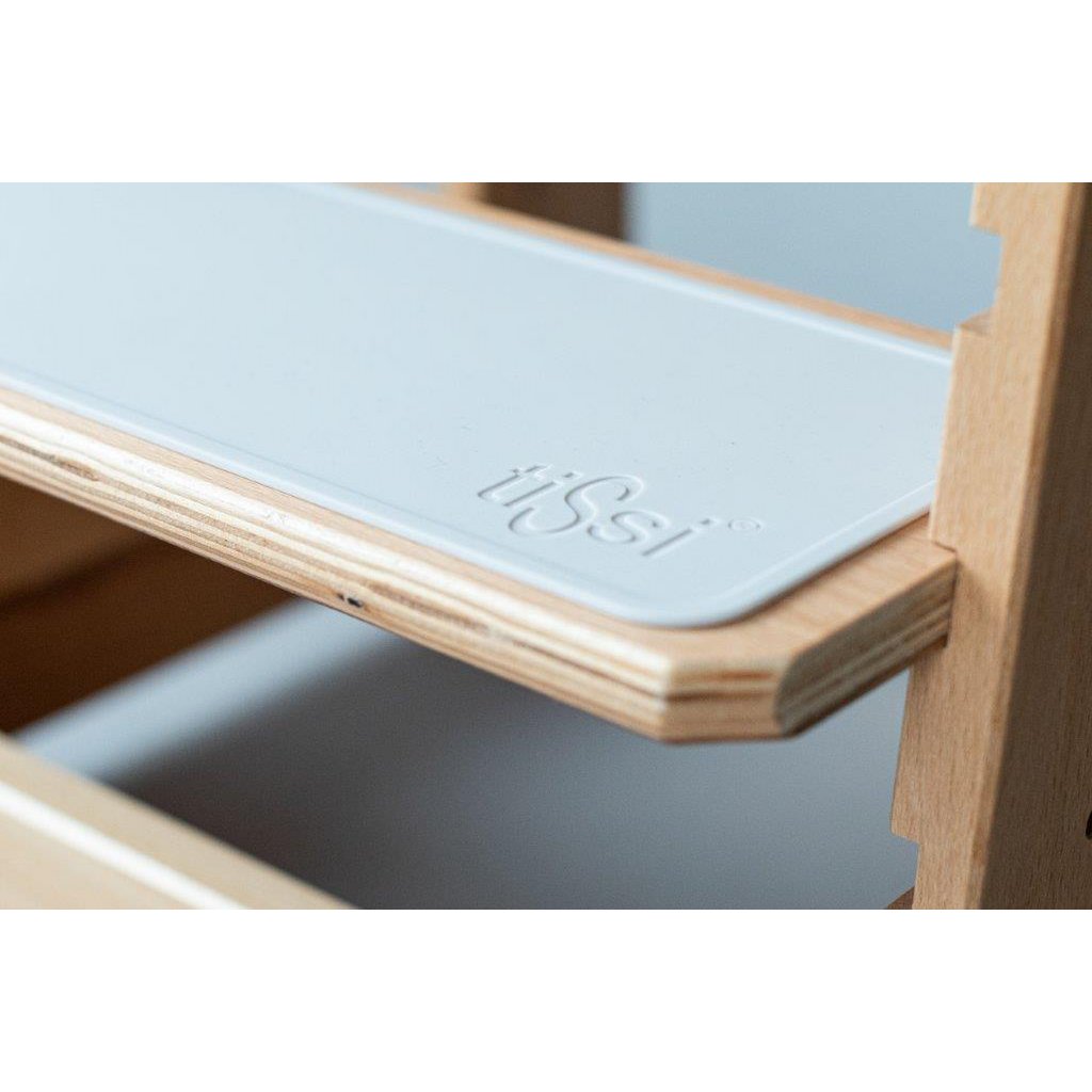 tiSsi® Anti-Rutschmatten Set GRAU für Lernturm Felix