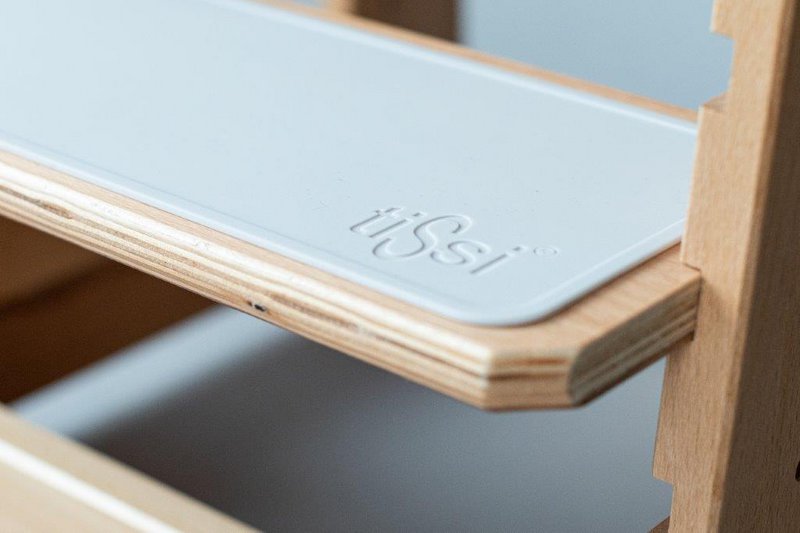 Zestaw mat antypoślizgowych tiSsi® SZARY do wieży edukacyjnej Felix