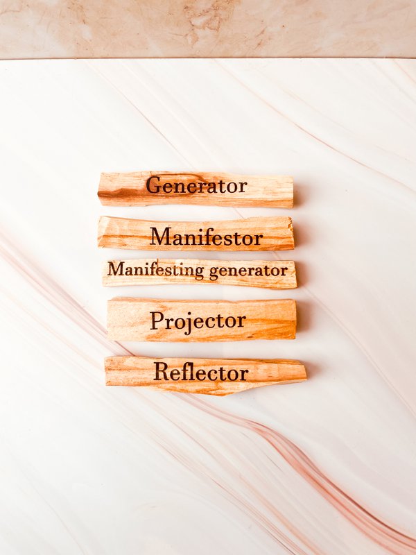 Palo Santo også Texst: Human Design Types