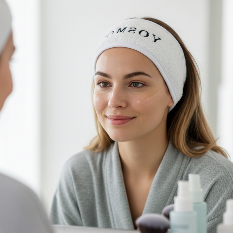 YOSMO Skincare & Spa Hårbånd – Mikrofiber – For en behagelig skønhedsrutine