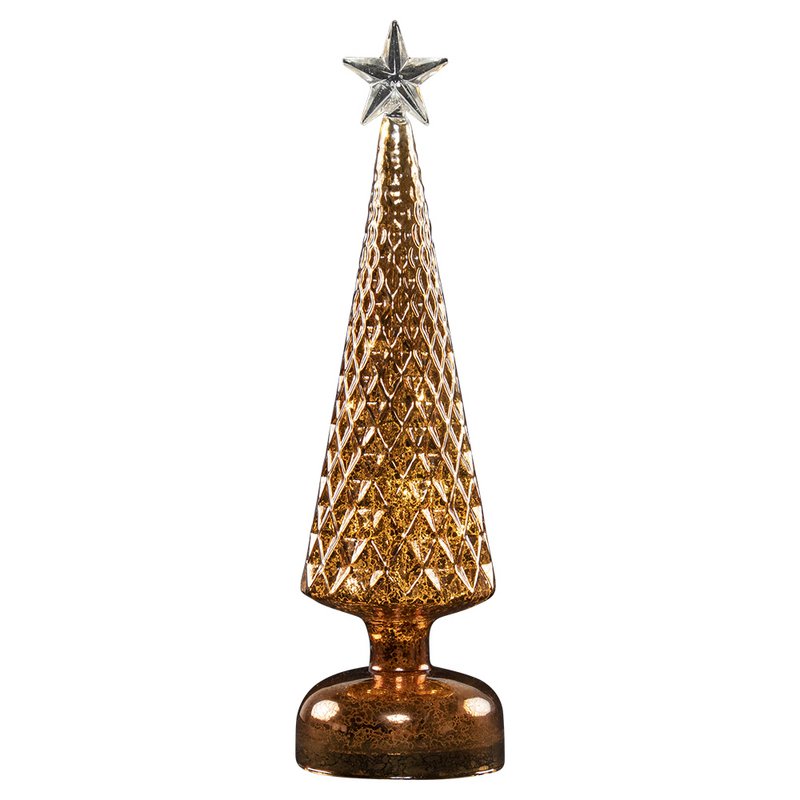 Abete led bronzo 30cm*