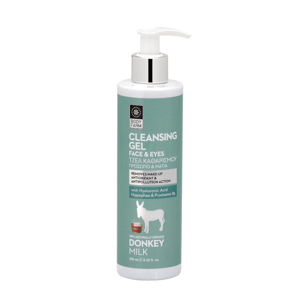 Facial cleansing gel Donkey milk - 250ml