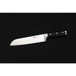 IZUMI ICHIAGO Santoku Fisch-, Fleisch- und Gemüsemesser, Tecaran Griff , "Professional Chefmesser"