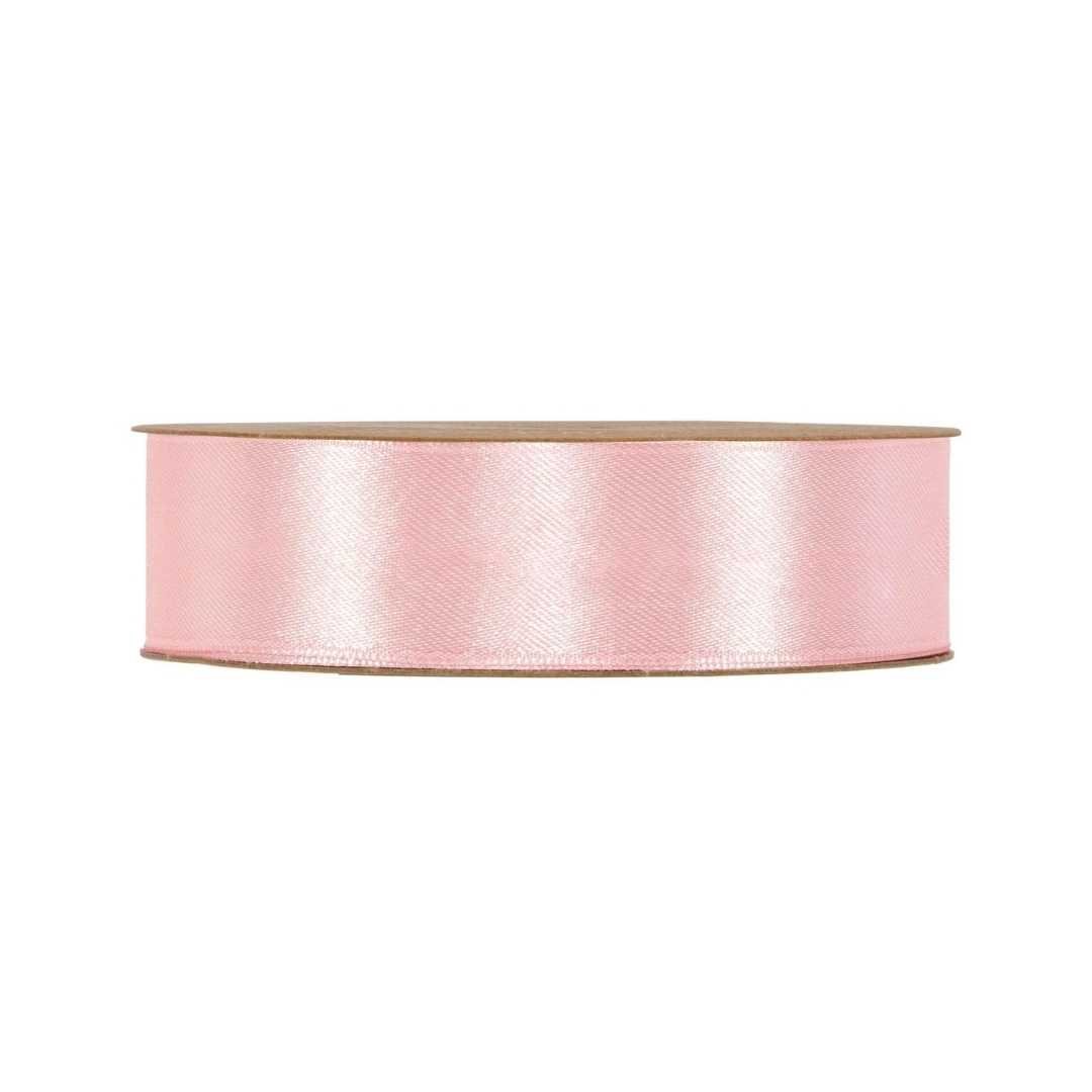 Satijn Lint Licht roze – 50m – / Double Satin Classic