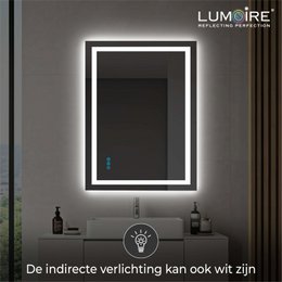 RGB-badkamerspiegel Lumoire Matrix verticaal 60 cm