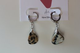 Boucles d'oreilles pierres précieuses - Argent