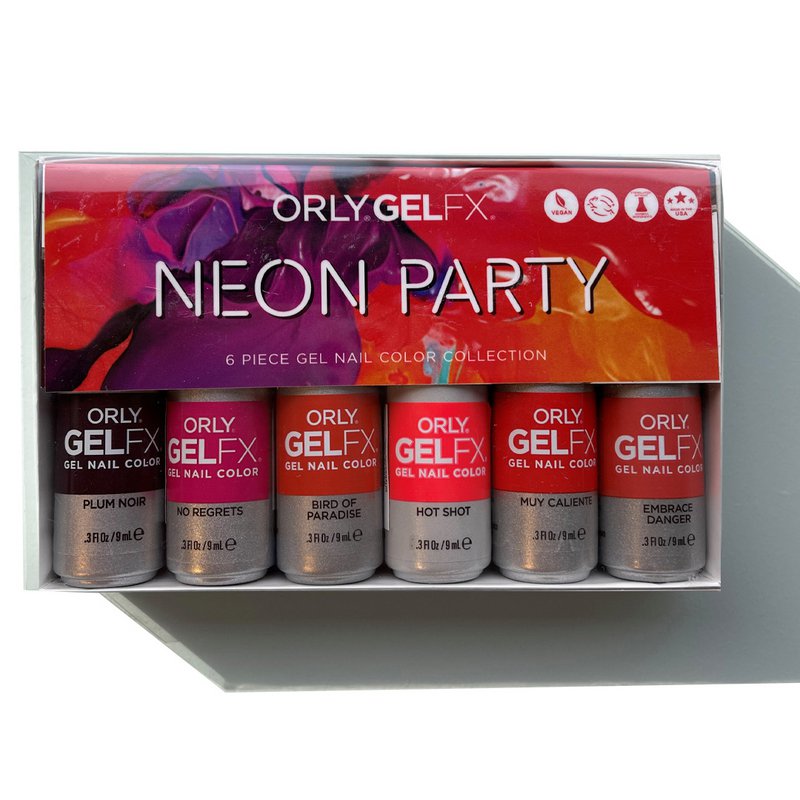 ORLY GELFX GelColor 6 Pix NEON PARTY