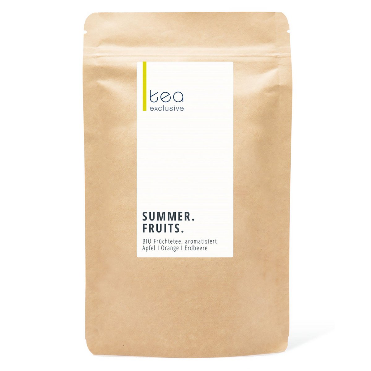 Frutas de verano, té de frutas orgánicas, 125g