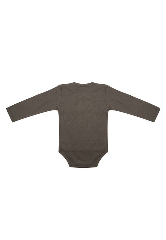 Body Langærmet Rib - Dusty Olive