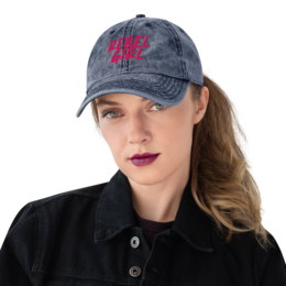 Gorra vintage REBEL GIRL Gorra vintage de sarga de algodón