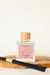 RHUBARB Vibe Home Fragrance - Clear Glass