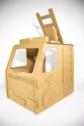 Cardboard Fire Truck