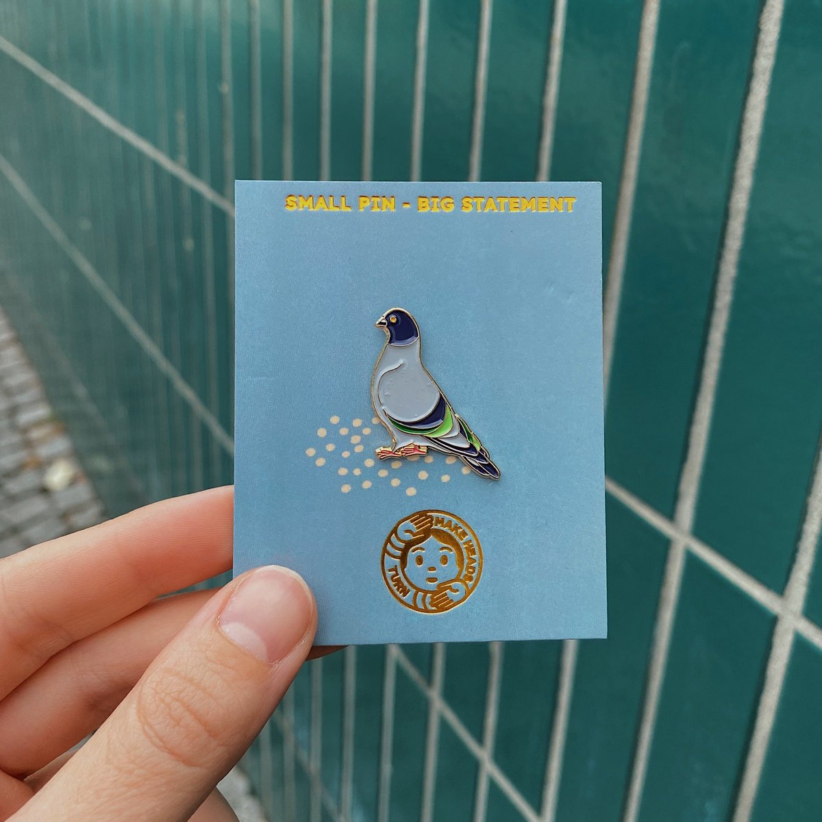 Emalje pin "due"