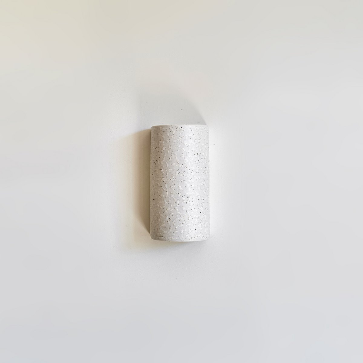 Ceramic wall lamp - Beige spotted brown