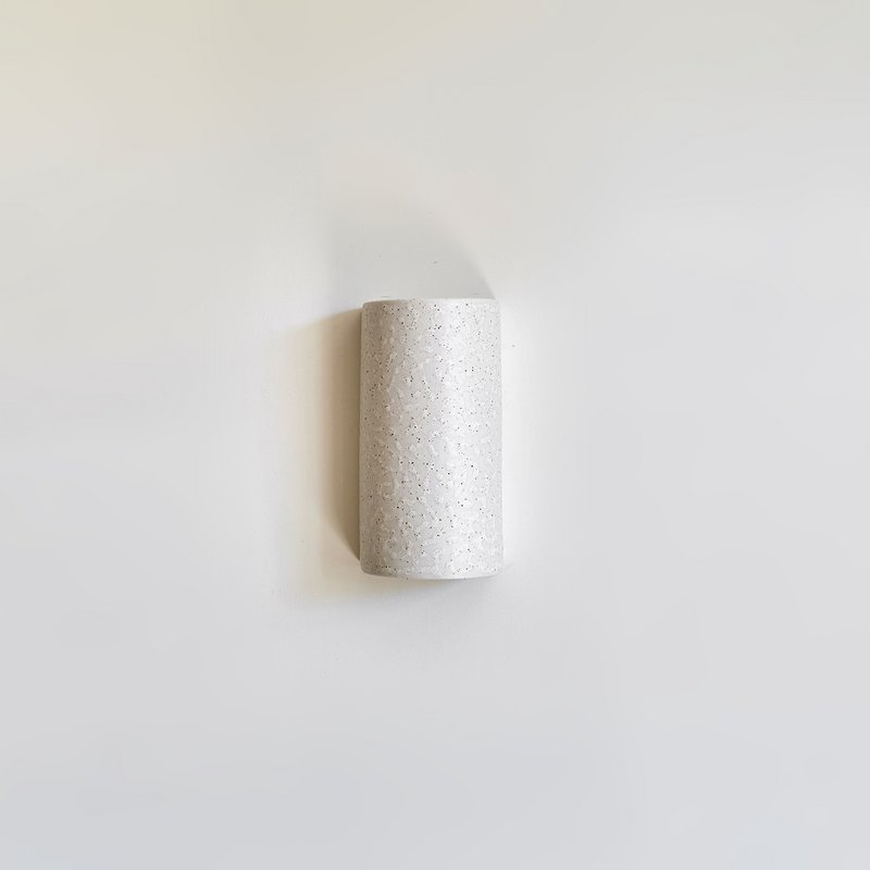Ceramic wall lamp - Beige spotted brown
