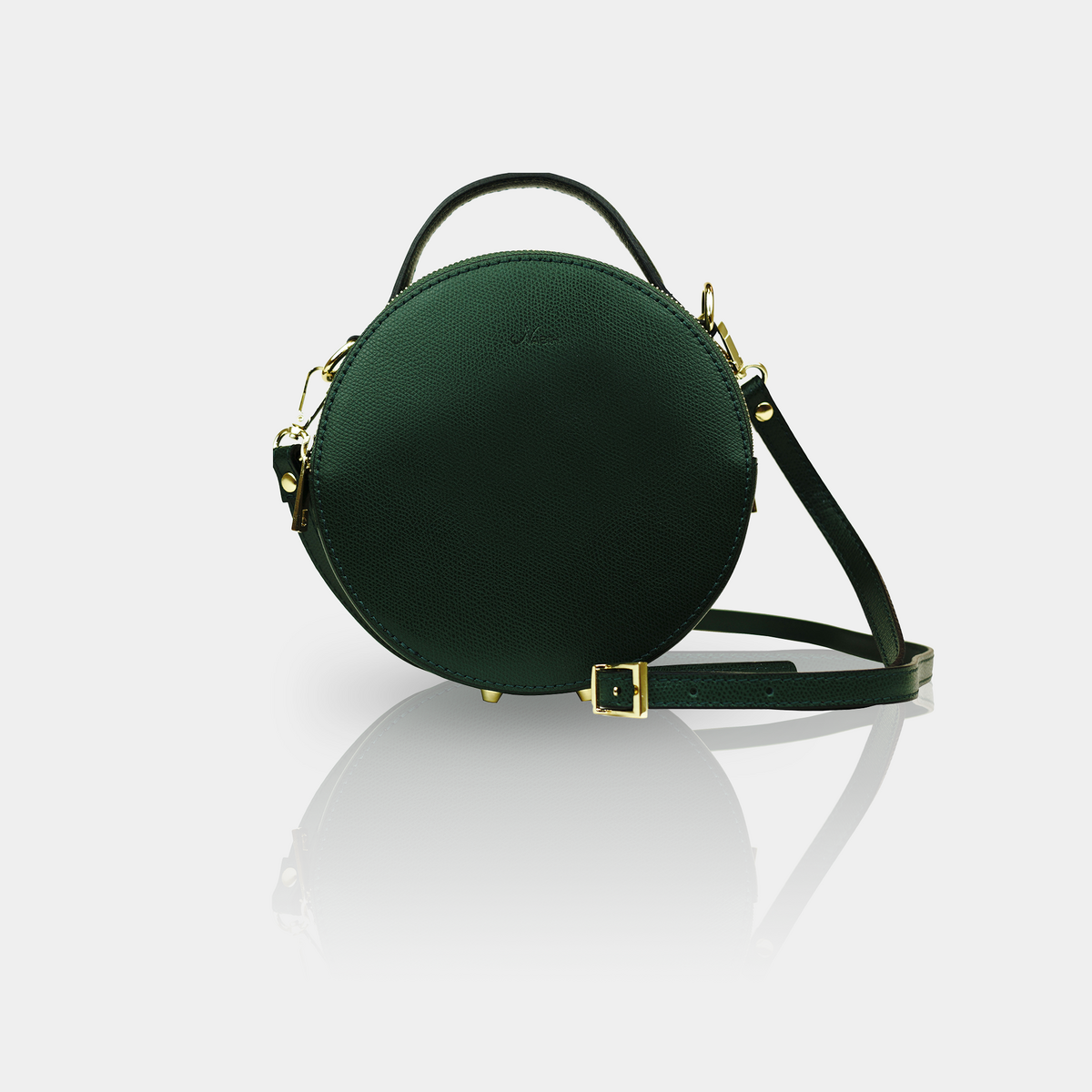 Round shoulder bag `` MADEIRA ''