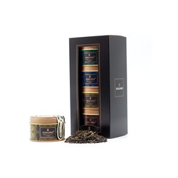 A gift set of 20 different Malawi teas, featuring a variety of flavors and styles. The set includes a mix of black, green, and herbal teas sourced from the Malawi region.