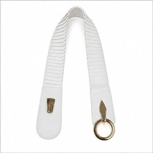 Cintura in vita da donna - 20+ colori - Pelle vegana - Fibbia in metallo - Elastica