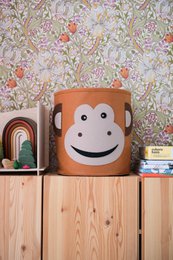 Storage Basket Children's Room - Monkey