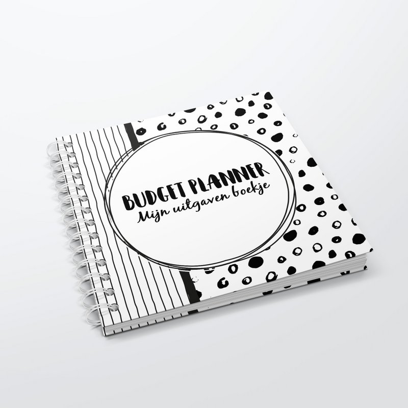Udfyld bog SilliBeads - My Budget Planner - Hardcover Wire-o (SORT/HVID RANGE)