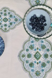 Tafellaken | Hindi Blue