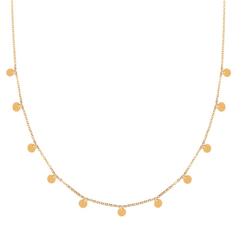 NECKLACE A LOT OF COINS