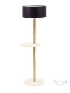 UFO Ashwood Stehlampe Kreideweiß