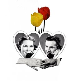 LOVE Collager - Fine Print Analog Collage