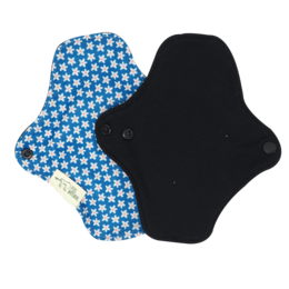 Set van 3 wasbare en herbruikbare hygiënische handdoeken -licht -tot -medium smallflux