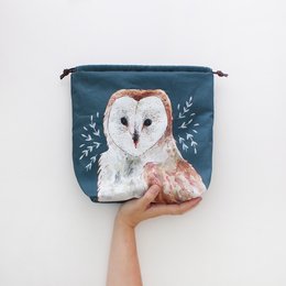 Oliver il gufo | Borsa del progetto | Borsa morbida