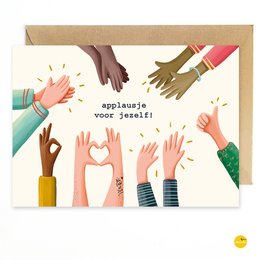wenskaart Goed gedaan!