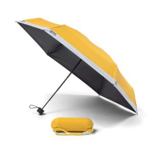 Kopenhagen -Design - Regenschirm kompakt in Reisetasche - Gelb 012 - Gelb
