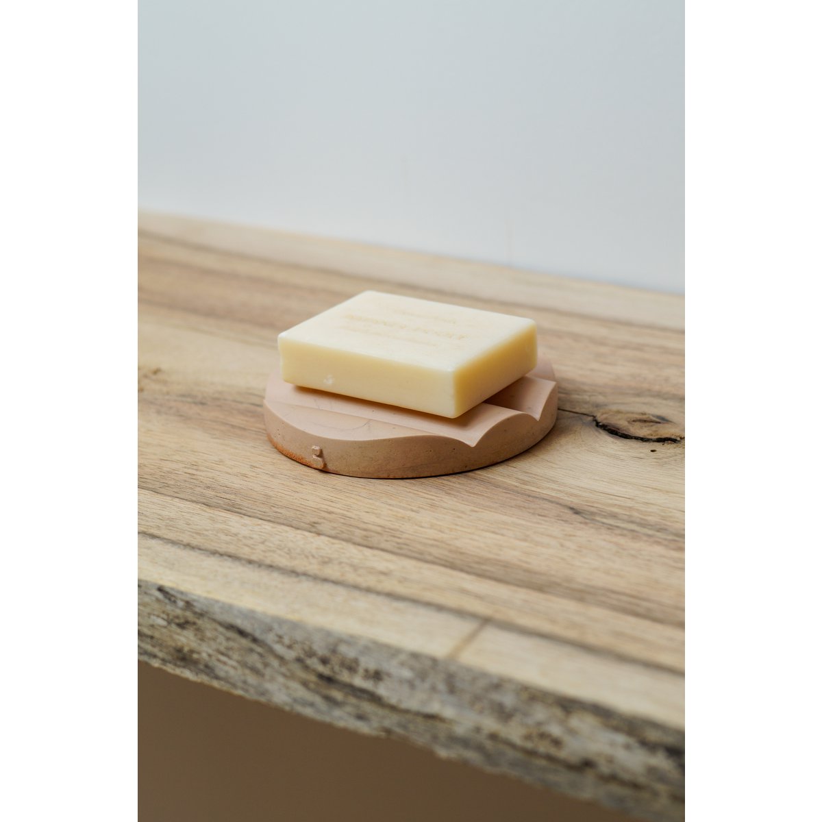Stoneware soap dish
