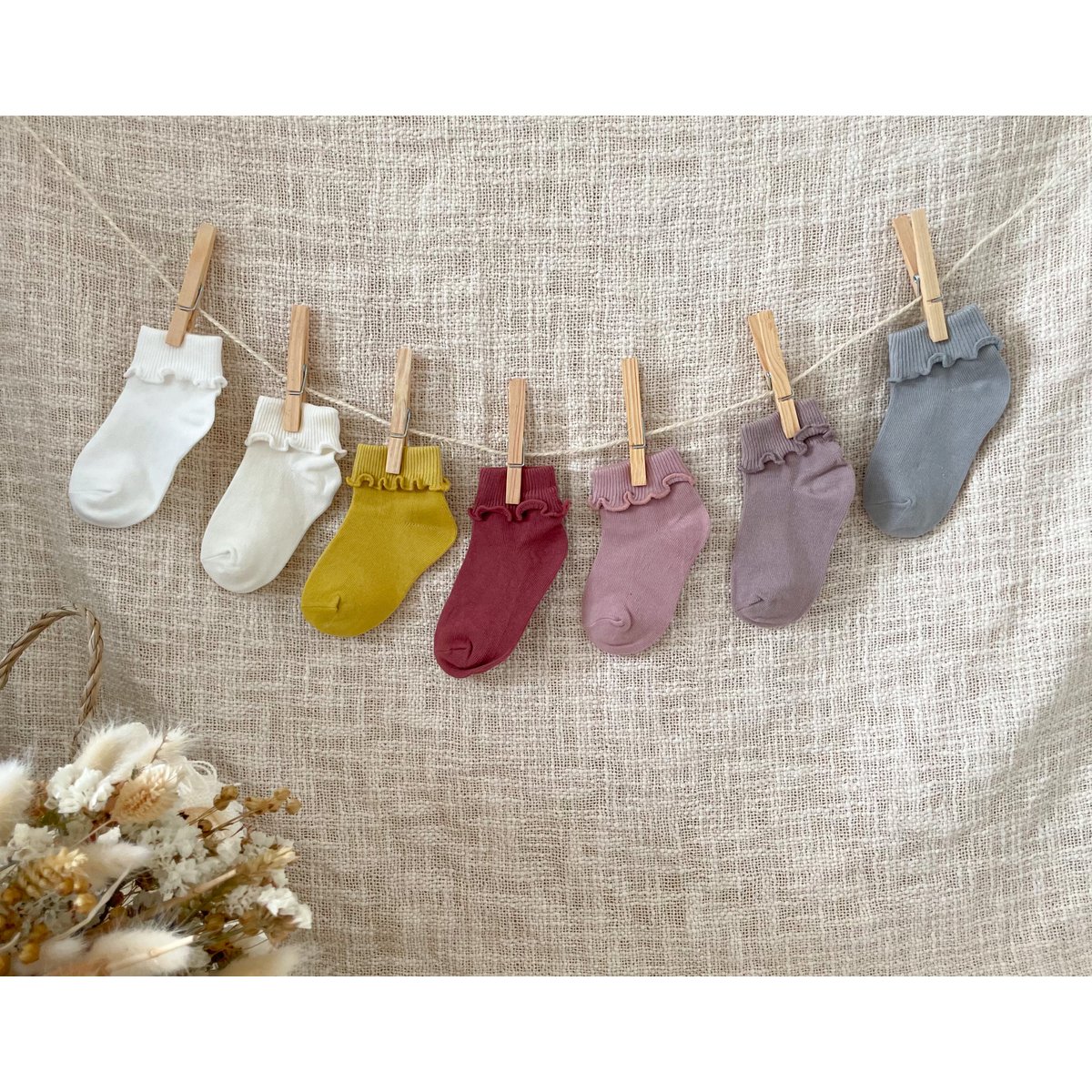 Chaussettes Luna (7 couleurs)