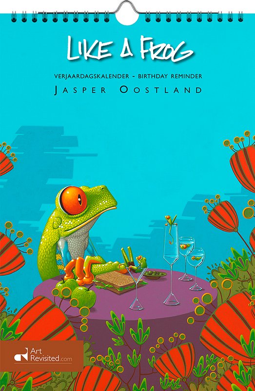 Fødselsdagskalender Som en frø, Jasper Oostland