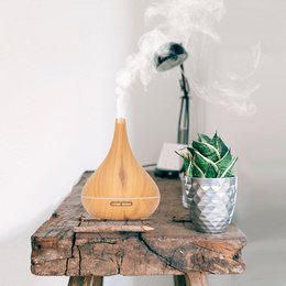 Lotus Pro - Madera Clara - Difusor de Aromas