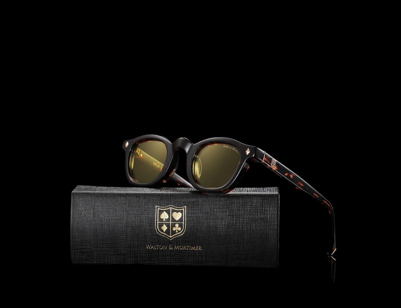 Walton & Mortimer Nr. 20 "Keaton" Havanna Sommer Sonnenbrille