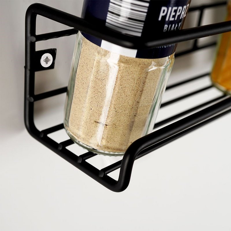 Wall shelf metal 40x6.5x6.5cm